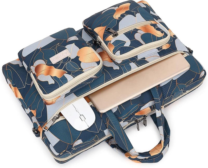 EZrelia Laptop Shoulder Bag15.6inch women men Waterproof 16inch Computer Bags Women Business Office Work Bag Briefcase 14 inch case - Image 3